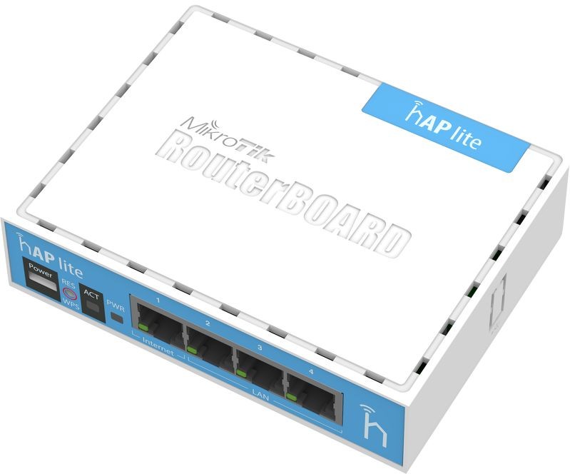 Беспроводная точка доступа MikroTik hAP lite