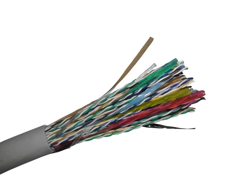 Кабель UTP50 cat.5e, , 24 AWG, серый 100м