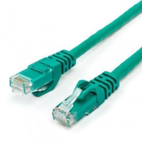 Кабель PATCH CAT6 UTP 0.5M GREEN AT9501 ATCOM