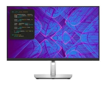 ЖК монитор DELL P2723QE/27" Cенсорный экран нет/IPS/3840x2160 16:9/350/1000:1 Matte/5 мс/да/черный/9 кг P2723QE