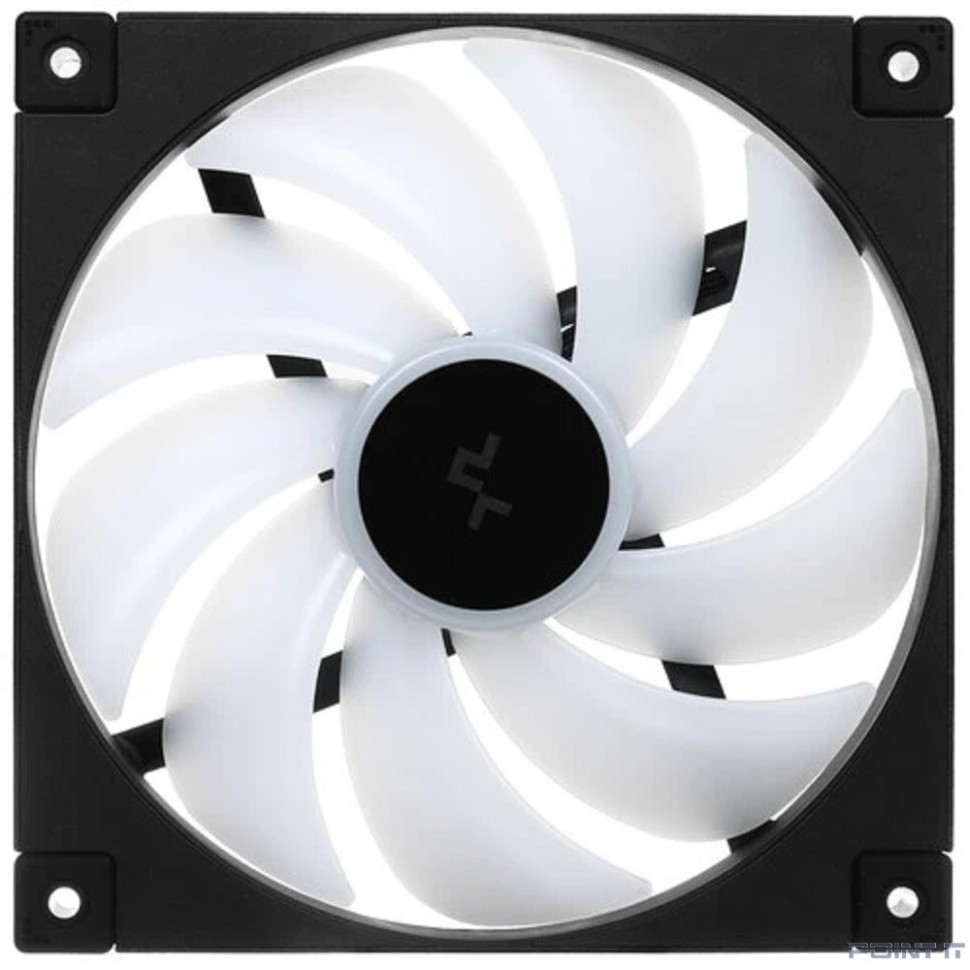 Case fan Deepcool FD14 ARGB черный 4-pin 25.6дБ (R-FD14-BKAPN1-G) Ret