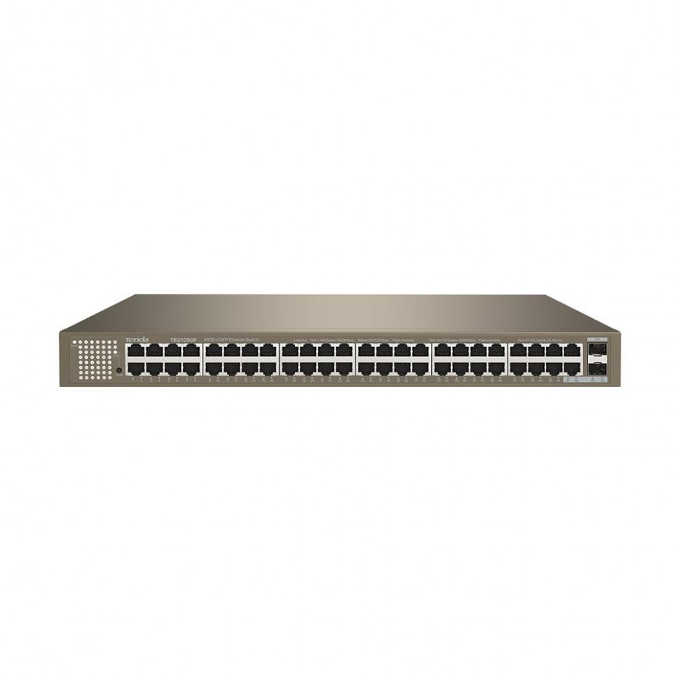 Коммутатор 48PORT 1000M 2SFP G1050F IP-COM