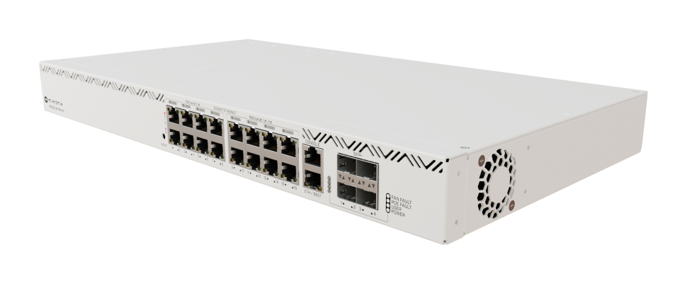 PoE коммутатор MikroTik CRS320-8P-8B-4S+RM