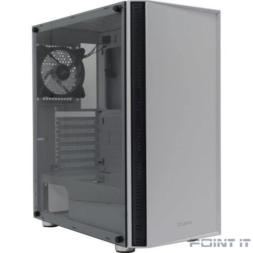 Корпус ZALMAN R2 WHITE, без БП, боковое окно (закаленное стекло), белый, ATX