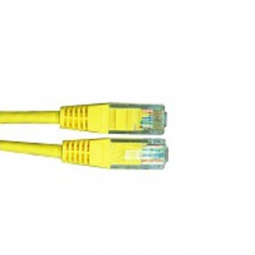 Патч-корд Netko СКС UTP4 cat.6a, 5.0м, литой коннектор, желтый РАСПРОДАЖА