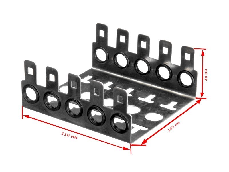Рама опорная (монтажный хомут) на 5 плинтов, тип Krone NETKO Optima