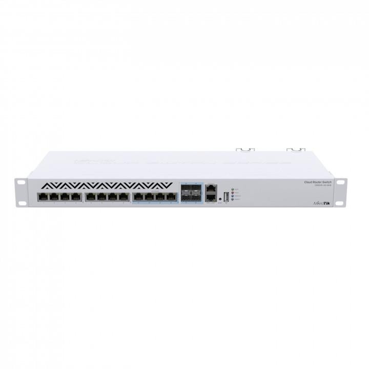 Маршрутизатор 4SFP+ CRS312-4C+8XG-RM MIKROTIK