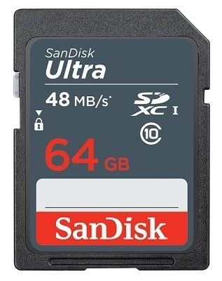 Карта памяти SDXC 64GB UHS-I SDSDUNB-064G-GN3IN SANDISK