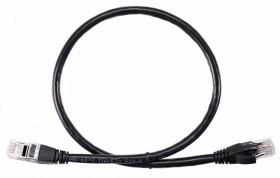 Кабель PATCH CAT6E UTP 0.5M ANP612B-BK-0.5M BLACK AOPEN