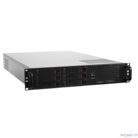 Exegate EX264954RUS Серверный корпус Pro 2U660-HS06 &lt;RM 19&quot;,  высота 2U, глубина 660, БП 500ADS, 6xHotSwap, USB&gt;
