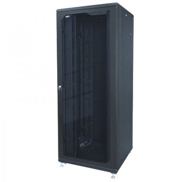 Шкаф напольный 42U серия T2(A2) (600х1000х2055), чёрный