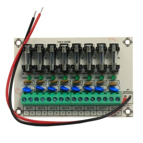 AP-OD8 fb - разветвитель питания 1-8  с защитой на 12В / 8А