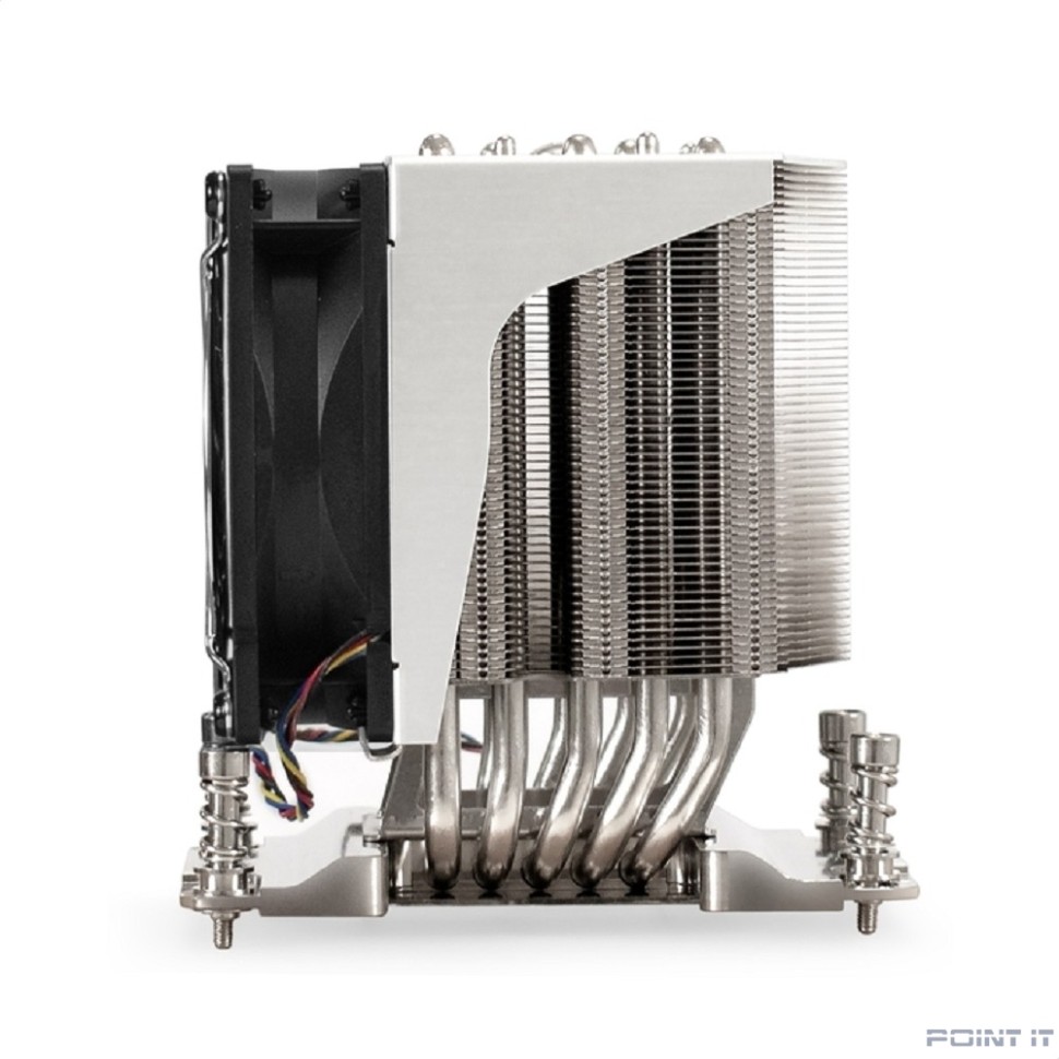 Exegate EX293437RUS Кулер ExeGate ESNK-P0064AP4.PWM.4U.SP3.Cu (Al+Cu, 4U, 6 тепл. трубок, LGA SP3, TDP 280W, PWM, 1900-3800RPM, 2 ball bearing, 4pin, 44db, 730г, на винтах, с термопастой, Retail box)