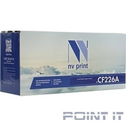 NVPrint CF226A Картридж для HP LJ Pro M402dn/M402n/M426dw/M426fdn/M426fdw (3100стр.) Black