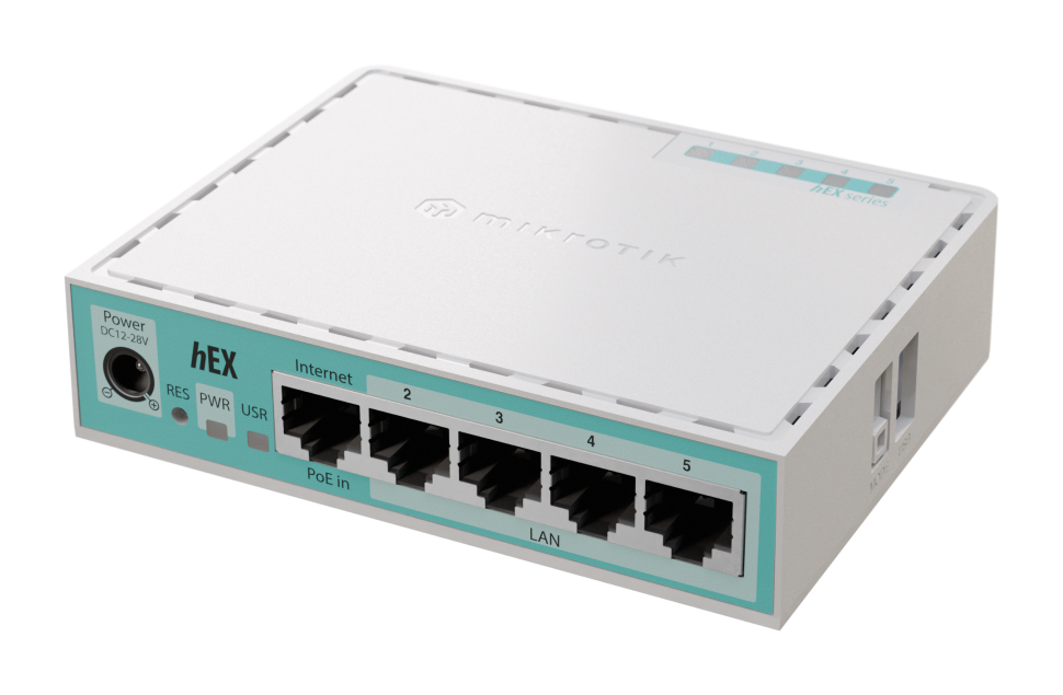 Маршрутизатор MikroTik hEX refresh