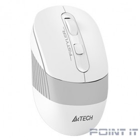 Мышь A4Tech Fstyler FB10C белый/серый оптическая (2400dpi) беспроводная BT/Radio USB (4but) [1583792]
