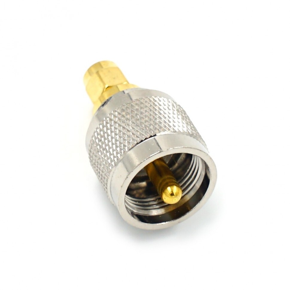 ВЧ-адаптер SMA(male)-UHF(male) PL259