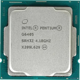 CPU Intel Pentium Gold G6405 Comet Lake OEM {4.1ГГц, 4МБ, Socket1200}