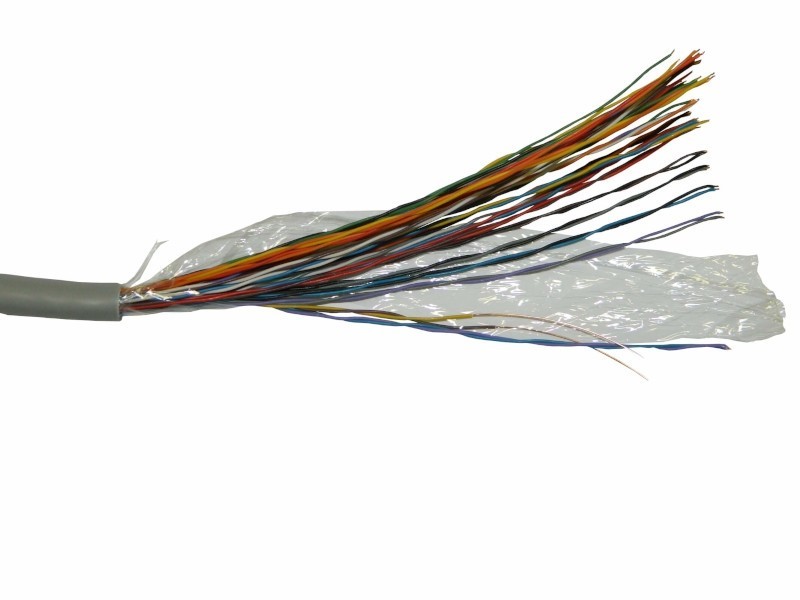 Кабель LC UTP25 cat.5, , 0,45мм, серый 305м