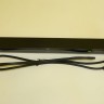 Блок розеток 19", 16А, 8 розеток, шнур 1.8м, выключатель, с защитой, черный
