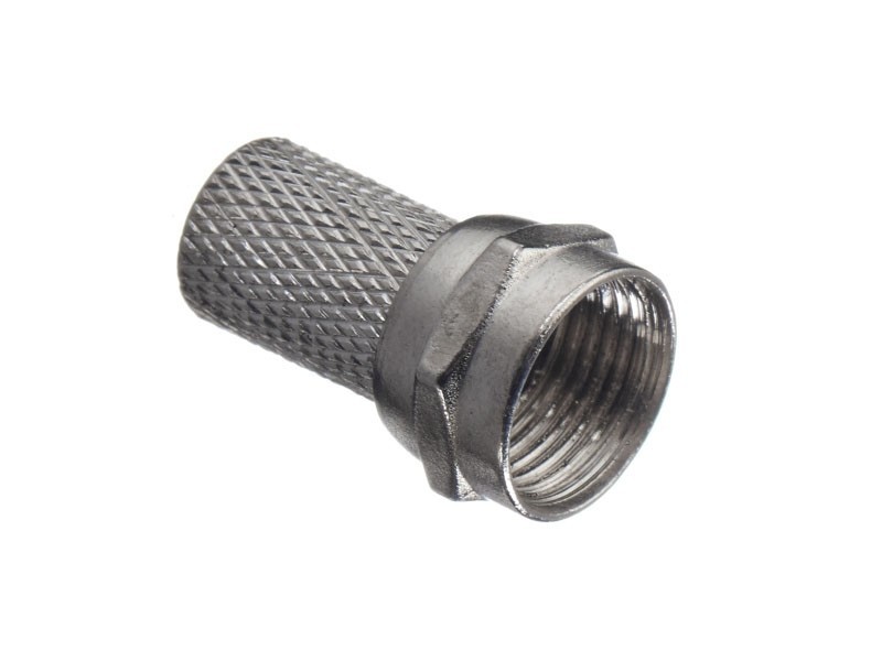 Штекер F (гайка) на RG-59 (медь) (F113-56), NETKO Optima EOL 20 шт