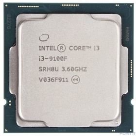 CPU Intel Core i3-9100F Coffee Lake OEM {3.60Ггц, 6МБ, Socket 1151v2} CM8068403358820/CM8068403377321