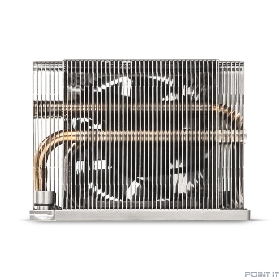 Exegate EX293439RUS Кулер ExeGate ESNK-P0068AP4.PWM.2U.3647.Cu (Al+Cu, 2U, 4 тепл. трубки, LGA3647, TDP 205W, PWM, 2100-6800RPM, 2 ball bearing, 4pin, 52db, 430г, на винтах, с термопастой, Retail box)