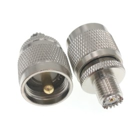 ВЧ-адаптер mini UHF(female) - UHF(male) PL259