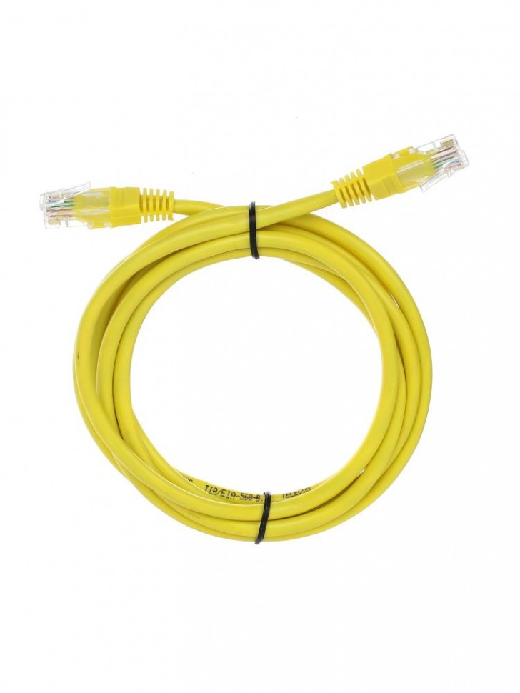 Кабель PATCH CAT5E UTP 2M YELLOW NA102-Y-2M TELECOM