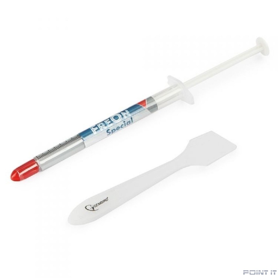 Термо паста Gembird FreOn SPECIAL GF-11-1.5 для радиаторов, 1,5гр, шприц