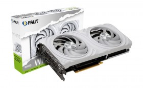 Видеокарта PCIE16 RTX4060TI 8GB PA-RTX4060TI WHITE 8GB PALIT