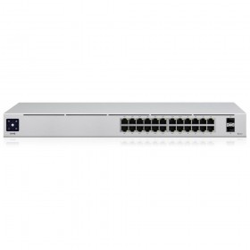 Коммутатор 24PORT 1000M 2SFP POE USW-PRO-24-POE UBIQUITI