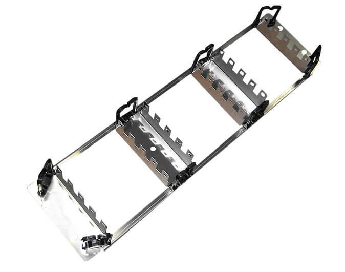 Рама опорная 19 3U на 15 плинтов, с органайзерами, тип Krone NETKO Optima