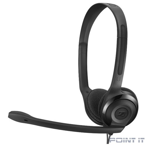 SENNHEISER PC 5 CHAT черный {42-17000 Гц, 32 ?, 1 x 3,5 мм, 95 дБ SPL @ 1 кГц, 1В RMS, 90–15.000 Hz}