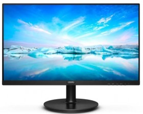 ЖК монитор PHILIPS 242V8LA 23.8&quot; Panel VA 1920x1080 16:9 75Hz Matte 4 мс Колонки Наклон Цвет черный 242V8LA