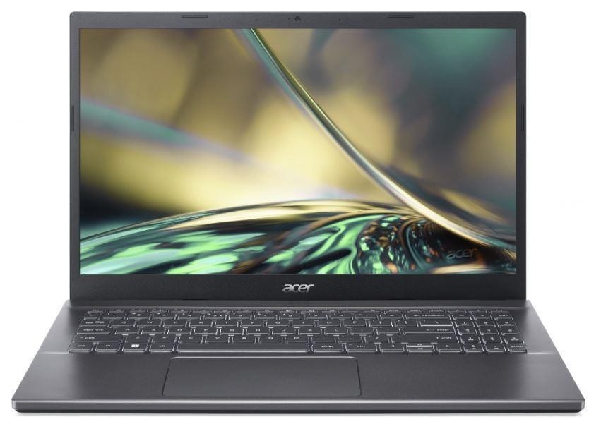 Ноутбук ACER Aspire 5 A515-57-52NV 15.6" 1920x1080/Intel Core i5-1235U/RAM 8Гб/SSD 512Гб/Intel Iris Xe graphics/ENG|RUS/без ОС металлический 1.8 кг NX.K3KER.009