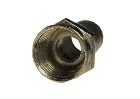 Штекер F (гайка) на RG-59 (цинк) (F113-56), NETKO Optima 20 шт