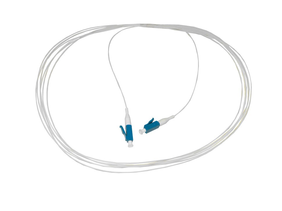 Пигтейл двухсторонний (оптический шнур) LC-LC/UPC SM buffer 0.9мм 9/125, 10 шт