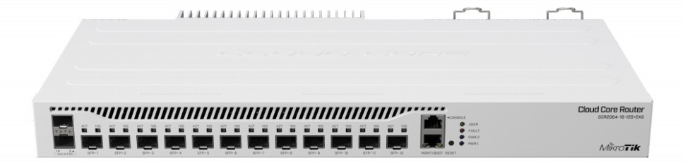 Маршрутизатор MikroTik CCR2004-1G-12S+2XS
