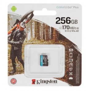 Карта памяти MICRO SDXC 256GB UHS-I SDCG3/256GBSP KINGSTON