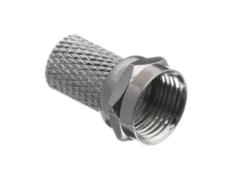 Штекер F (гайка) на RG-6/SAT-703 (медь) (F113-55), NETKO Optima