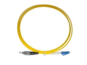 Патч-корд оптический переходной FC-LC/UPC SM Simplex 3.0мм 9/125, LSZH 10 шт