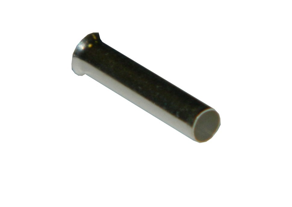 Штыревой втулочный кабельный наконечник EN 2512 (НШВ F=12мм) 2,5мм2, неизолированный, 100 шт., NETKO Optima 5шт