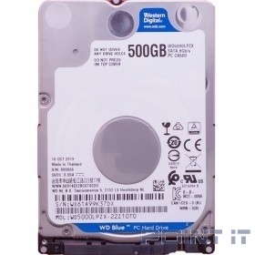 500Gb WD Scorpio Blue (WD5000LPZX) {SATA 6Gb/s, 5400 rpm, 128Mb buffer}