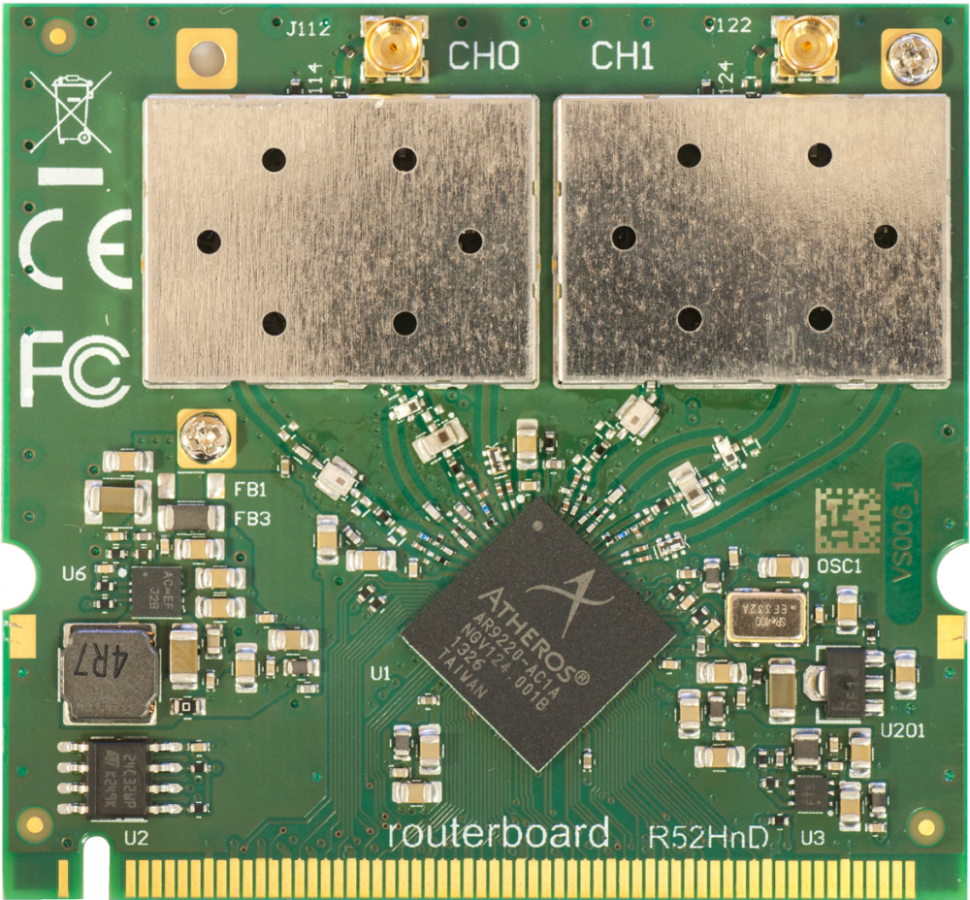 Радиокарта MikroTik R52HnD
