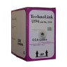 Кабель Technolink UTP4 cat.5е, 305м, CCA, серый