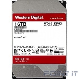 Жесткий диск SATA 16TB 6GB/S 512MB RED PRO WD161KFGX WDC