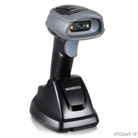 MINDEO CS2290s-HD(BT) серый {Сканер ШК ручной лазерный серый зарядно-коммуникационная база, USB; ЕГАИС; Честный Знак}