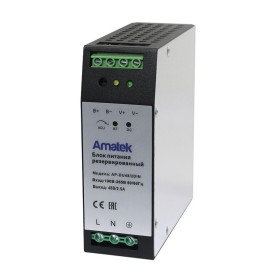 AP-DU48/2DIN - блок питания 48В / 2,5А / 135Вт резервированный, стабилизированный