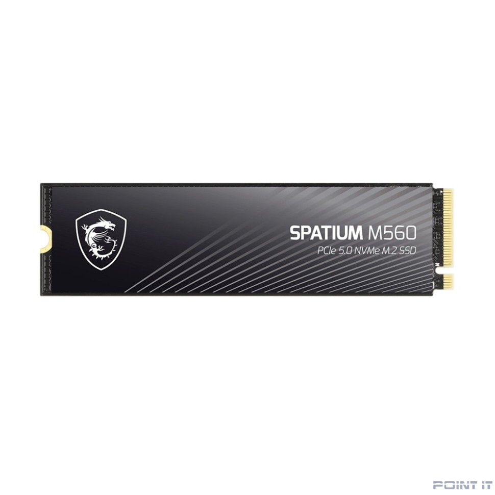 Твердотельный накопитель SSD MSI M.2 2280 1TB SPATIUM M560 Client SSD S78-440L0F0-P83, PCIe Gen5x4 with NVMe